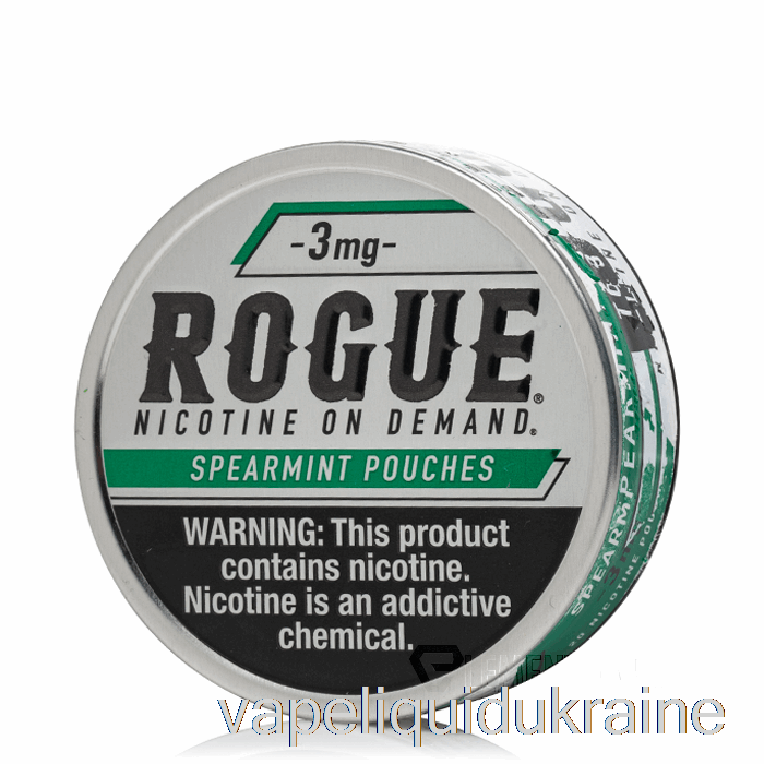 Vape Liquid Ukraine ROGUE Nicotine Pouches - SPEARMINT 3mg